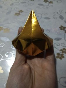 清雅阁佛教手工折叠金色狗头金纸半成品祭祀用品金银烧纸1000个