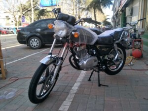 全新正品豪爵跨骑国四电喷太子摩托车 gn125-5带发票当地可上牌