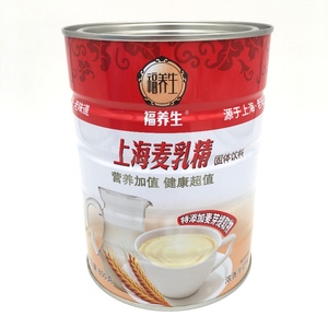 上海特色福牌强化麦乳精颗粒800g罐装80后怀旧零食老式老麦乳精。
