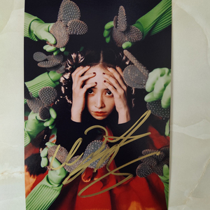 蔡依林亲笔签名照现货实拍6寸生日礼物 周边应援明星演唱会彩排