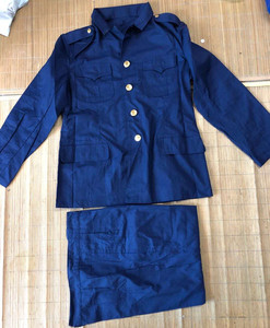 的确良作训工作服库存正货深蓝户外后87式海夏作训服阳光军体用品