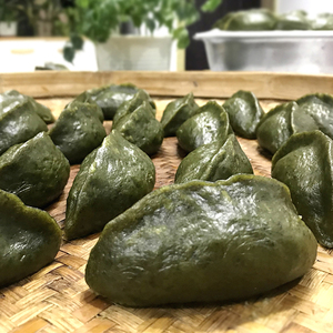 农家手工清明果湖南炎陵清明粿特产艾叶青团子传统艾米果糯米糍粑