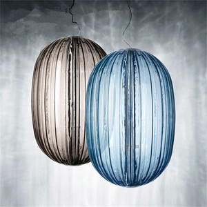 北欧玻璃灯笼吊灯火锅店餐厅餐饮个性简约家居卖场餐厅民宿楼梯灯