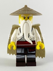 乐高 幻影忍者 第十一季 人仔 njo550 吴大师 70677 独有绝版