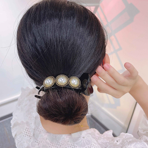 奇美拉发夹女后脑勺丸子头发抓夹大号夹子头饰发卡网红2021年新款