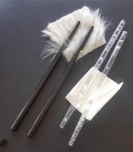 静电实验物理实验仪器玻璃棒丝绸橡胶棒毛皮科学实验器材摩擦起电