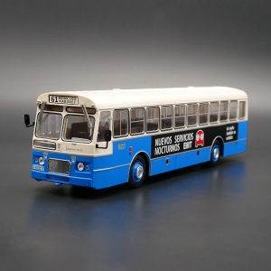 ixo 1:43巴士大客车汽车模型玩具车毕加索大巴车 pegaso 6305 emt