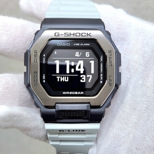 casio卡西欧 g-shock 潮汐蓝牙app连接时尚运动男表gbx-100tt-8jf