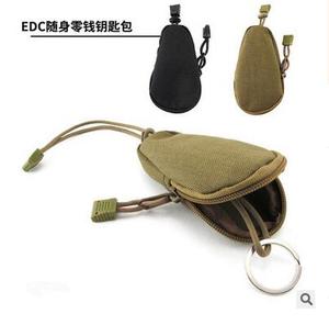 军迷钥匙包 户外EDC工具通勤装备包 迷彩战术附件副包 零钱包