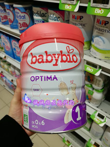 法国 Babybio伴宝乐绿色奶粉近母乳1段 不含棕榈油 直邮6罐包邮包