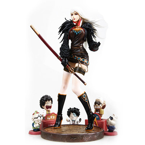 dnf正品风暴骑兵二觉 q版手办  赛丽亚q版手办 女鬼剑手办模型