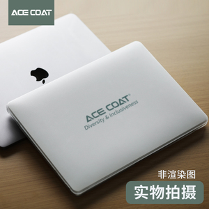 ACECOAT超薄磨砂笔记本保护壳适用苹果Macbook Air13外壳Pro14保护套16.2防摔13.6雾面壳M1 M2 13.3英寸