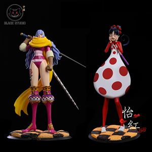 【怡红】black 四皇大妈团 斯慕吉 芙兰佩 海贼王gk 限量雕像手办