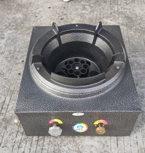 四方型商业用途中压高压灶猛火炉多孔喷射炉爆炒炉液化气煤气炉头