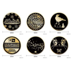 【cospa现货】key社游戏 游戏logo标志图案 金属徽章