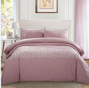 情人草贡缎绣花四件套