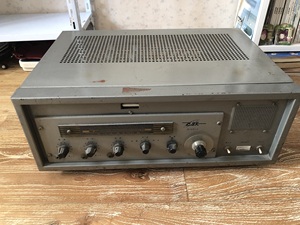 飞跃r150-1电子管扩音机 老收藏古董功放 老电器 胆机 影视道具