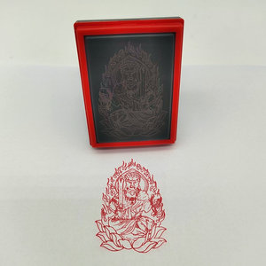 不动明王不动佛不动如来印章殊胜造佛像光敏自动出油印章可定制