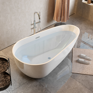 欧美琦厂家特价直销亚克力独立式彩色浴缸1.3/1.4/1.5/1.6/1.7米