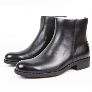 正品07a校尉常服毛皮鞋寒区加厚真皮军官棉鞋羊毛靴军靴商务男靴