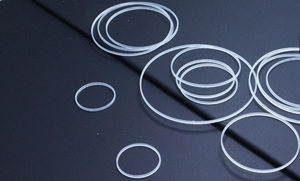 手表玻璃镜片用白色胶圈防水圈 密封圈37-39mm