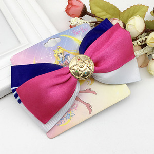 动漫周边美少女战士月野兔水手风cosplay饰品蝴蝶结发夹发饰