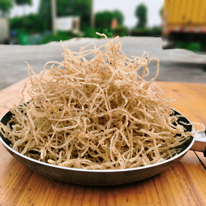 鱼面温岭石塘鱼面条野生海鱼手工敲鱼饼干货食用浙江台州特产500g