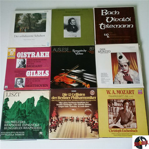 欧美版12寸LP黑胶唱片 33转 古典钢琴交响歌剧弦乐 莫扎特随机发