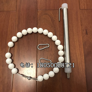 旗杆配件 旗杆挂旗帜杆 穿旗杆 升降旗帜套杆 国旗挂杆