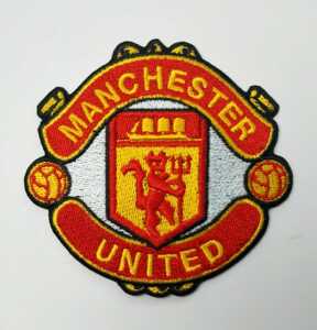 英超曼联队徽manchester足球刺绣补丁贴电脑绣花布贴背胶logo臂章