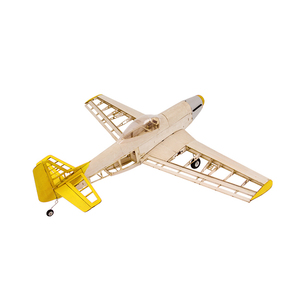 二战P51野马套材轻木飞机15-25级油电固定翼航模专业拼装玩具DIY
