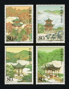 【东方鹤】2004-27  中国名亭（一）套票 名亭邮票 保真全品