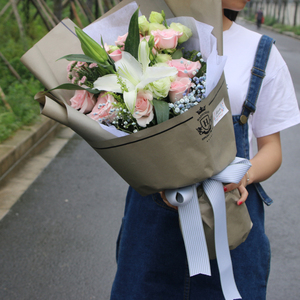 宁波实体店鲜花速递表彰活动鲜花花束演唱会讲台献花同城量大从优