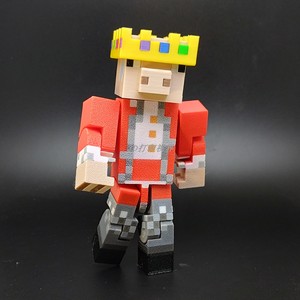 我的世界人仔手办dream实体303末影女王him菜鸟mc玩具多关节模型