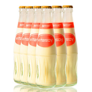 维他奶 维他豆奶饮料 玻璃瓶 原味236ml*24瓶 整箱装营养豆奶乳饮