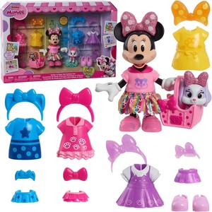 disney minnie 迪士尼米奇妙妙屋米妮公主换装娃娃女孩迷你玩具