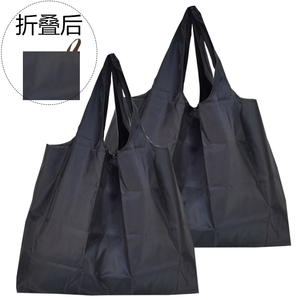2个套装时尚买菜包结实折叠超市环保购物袋收纳袋布兜手提便携袋