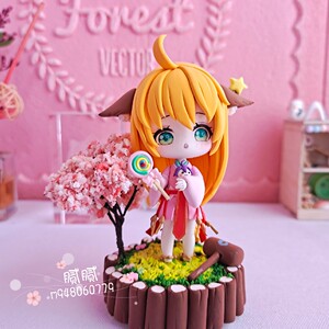 00爱你的那颗心i淘宝正版 狐妖小红娘q版手办盲盒涂山红红苏苏雅雅