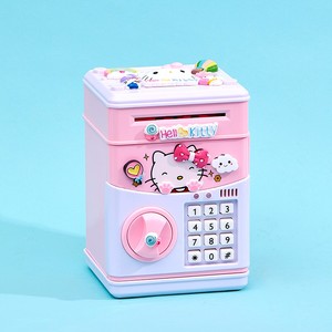 抖音存钱罐儿童储蓄罐女孩创意可爱密码箱atm机储钱罐新款讲故事
