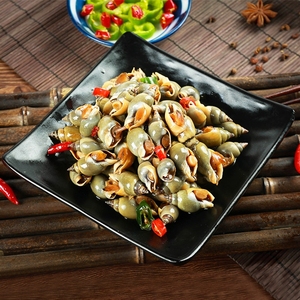 90果必然旗舰店天猫麻辣海兔小海鲜熟食即食罐装罐头海兔子满籽墨鱼