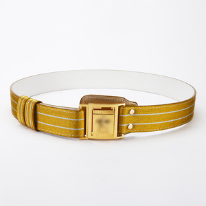 新式三军仪仗队金色外腰带14式礼服文工团演出旗手斜挎腰带