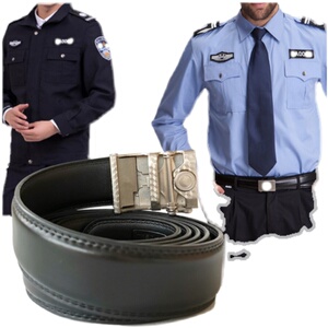 警皮带腰带男士