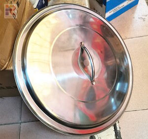 特厚304不锈钢25-100cm盖子圆形盖配件卤锅盖201汤桶凸盖单独卖盖