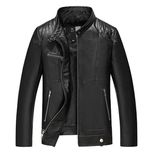 海宁真皮皮衣男士皮夹克男真皮人民的名义侯亮平同款头层牛皮男装
