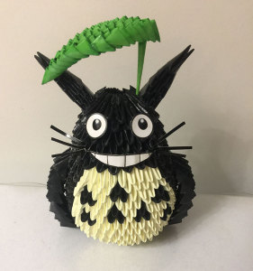 三角插/手工折纸/手工diy/手工材料包/成品/宫崎骏/龙猫