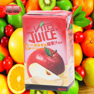 10盒包邮 香港进口 维他 vita 苹果汁 250ml 饮料饮品 整箱24盒