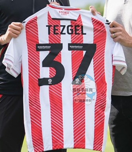 22-23stoke city斯托克城球衣雅库布·布朗 鲍威尔 贝克 足球服