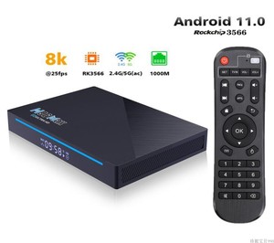 H96 MAX ROCKCHIP RK3566 Android 11.0 千兆双频蓝牙8k tv box