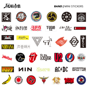 乐队贴画
