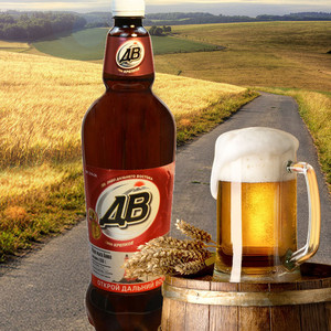 俄罗斯进口烈性啤酒高度强劲聚会待客饮品正品原装实惠桶装1.35l